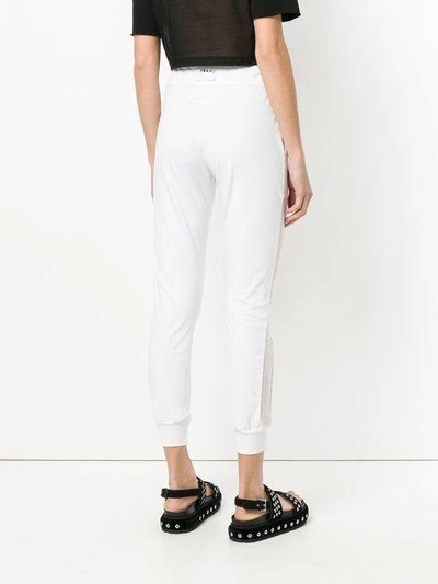 Shop Lost & Found Rooms Slim-fit Trousers - White