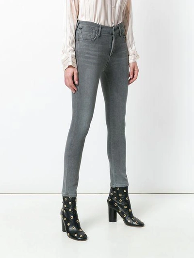 Shop Citizens Of Humanity Rocket Crop Skinny Jeans In Grey