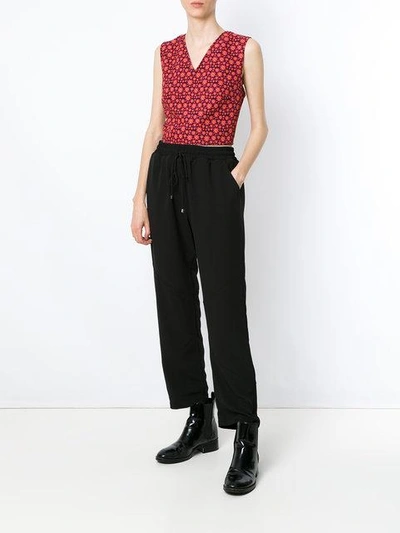 Shop Olympiah Peru Trousers In Preto