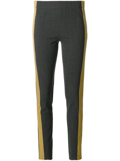Shop A.f.vandevorst Trousers With Contrast Piping