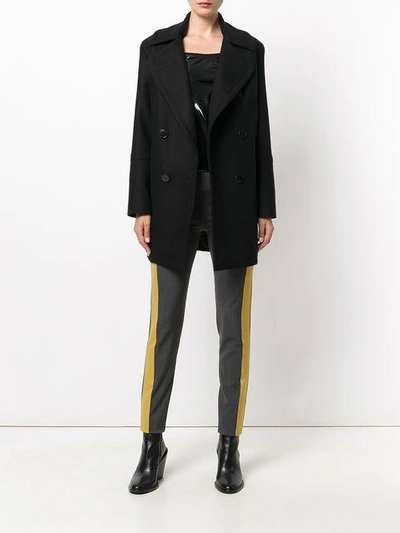 Shop A.f.vandevorst Trousers With Contrast Piping
