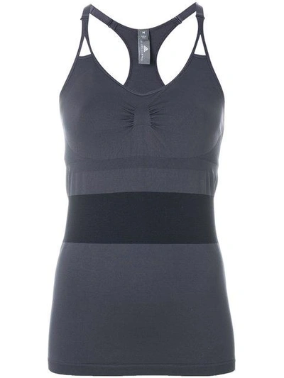 Shop Adidas By Stella Mccartney Sleeveless Training Top In Grey