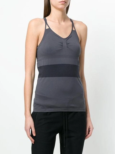 Shop Adidas By Stella Mccartney Sleeveless Training Top In Grey