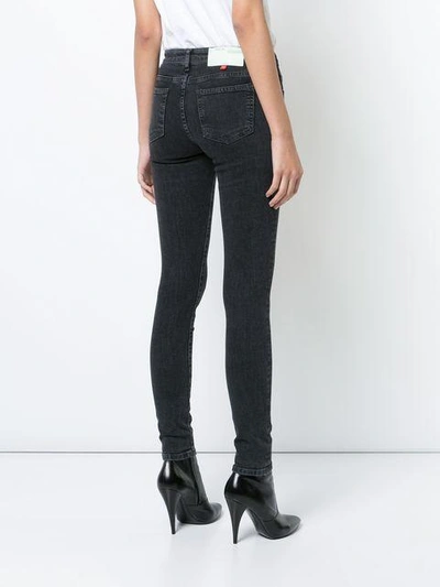 Shop Off-white Skinny Fit Jeans