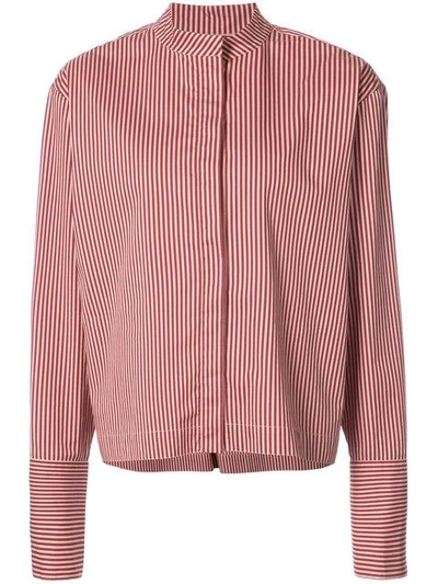 DIANE VON FURSTENBERG STRIPED SHIRT 11195DVF12499816