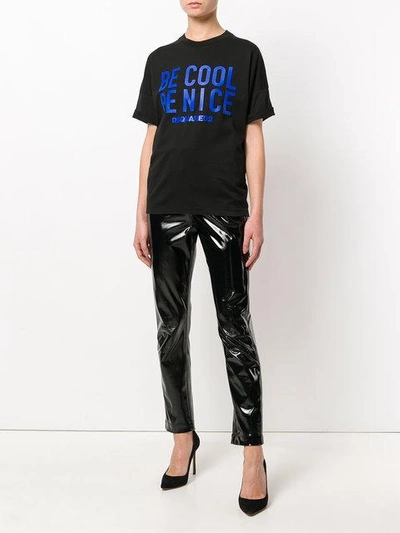 Shop Dsquared2 Be Cool Be Nice T-shirt