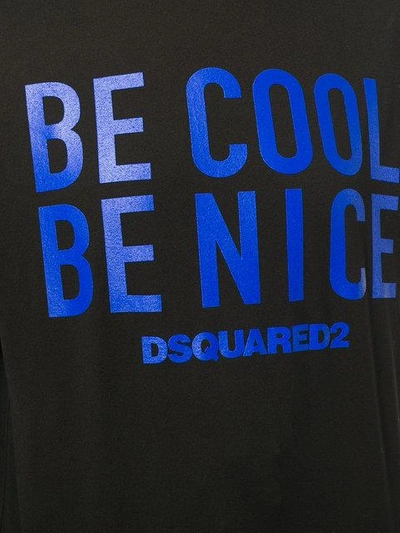 Shop Dsquared2 Be Cool Be Nice T-shirt