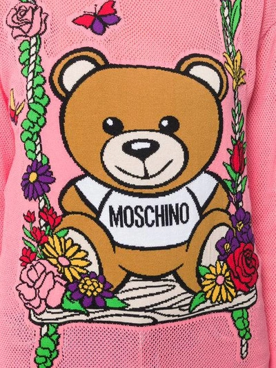 Shop Moschino Teddy Swing Sweater
