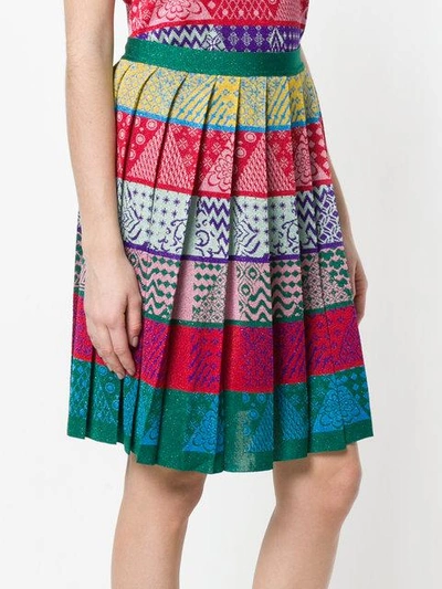 Shop Mary Katrantzou Sparkle Mandy Skirt In Multicolour