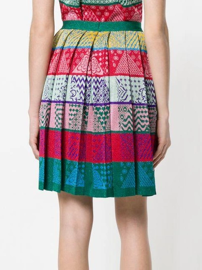 Shop Mary Katrantzou Sparkle Mandy Skirt In Multicolour