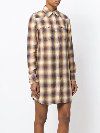 Shop R13 Plaid Shirt Dress