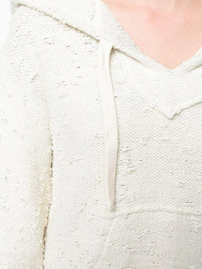 Shop Levi's : Made & Crafted Shortsleeved Hoodie - Neutrals In Nude & Neutrals
