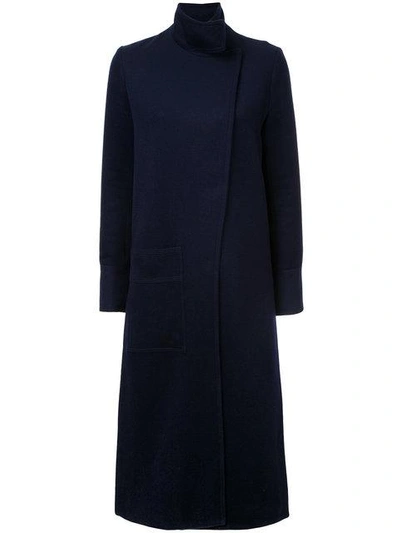 Shop Manning Cartell Cloud Scapes Coat In Blue