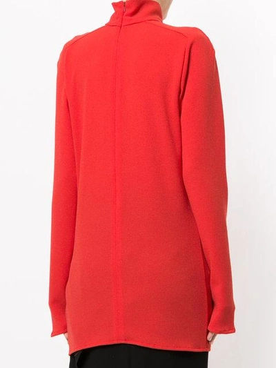 Shop Strateas Carlucci Funnel Top In Red