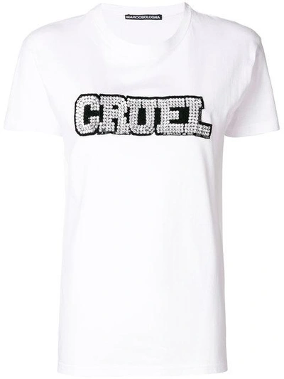 Shop Marco Bologna Cruel T-shirt - White