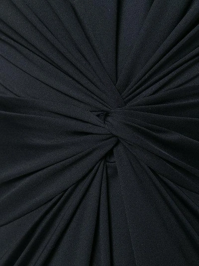 Shop Theory Gathered Column Dress - Black