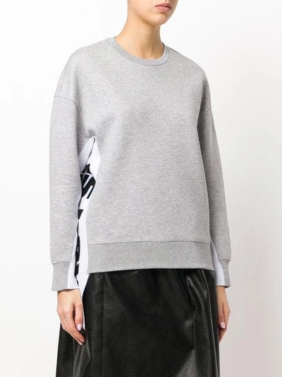 Shop Stella Mccartney All Is Love Sweatshirt In Grey