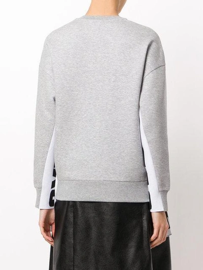 Shop Stella Mccartney All Is Love Sweatshirt In Grey