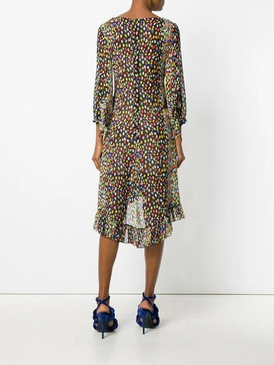 Shop Marco De Vincenzo Leopard Print Dress In Multicolour