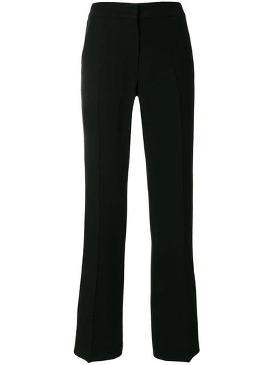 Shop N°21 Straight Tailored Trousers In Black