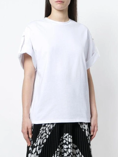 Shop 3.1 Phillip Lim / フィリップ リム Pierced Short-sleeve T-shirt In White