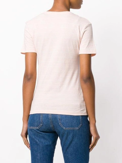 Shop Calvin Klein Jeans Est.1978 Calvin Klein Jeans Striped Logo T-shirt - Neutrals