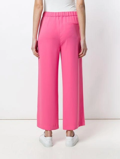 Shop P.a.r.o.s.h . Tied Waist Trousers - Pink