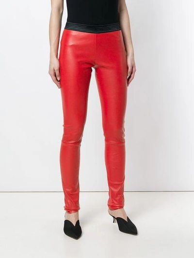 Shop Drome Skinny High In Red