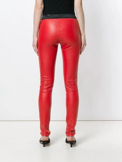 Shop Drome Skinny High In Red