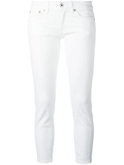 Shop Dondup Skinny Jeans In White