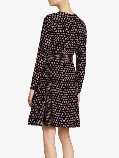 Shop Burberry Polka Dot Dress