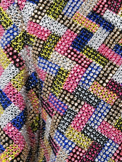 Shop Rubin Singer Bead-embellished Cropped Jacket - Multicolour