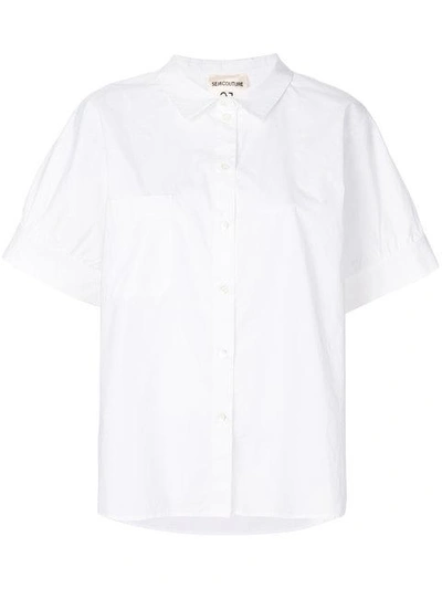 Shop Semicouture Shortsleeved Shirt