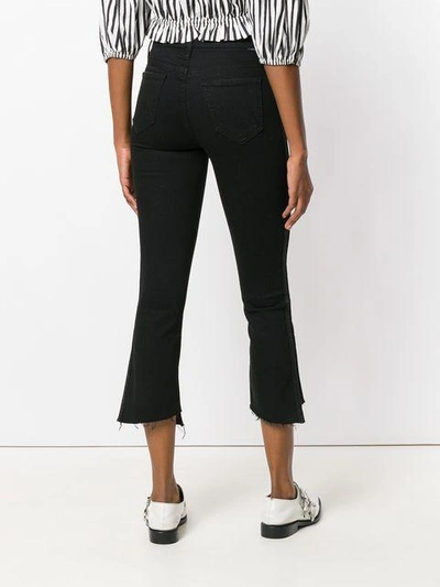 Shop Mother High Waisted Cropped Jeans In Guilty Party Racer