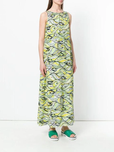 Shop M Missoni Printed Maxi Dress