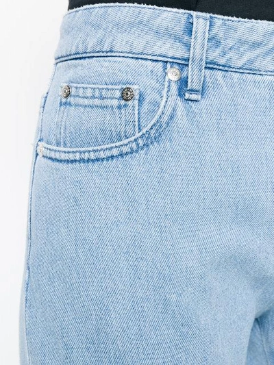 high waist cropped jeans