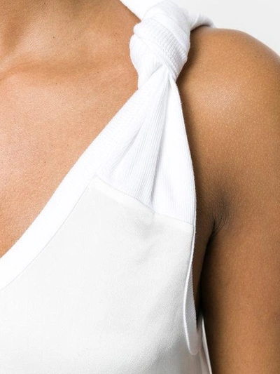 Shop Alexander Wang T Combined Tank Top In White