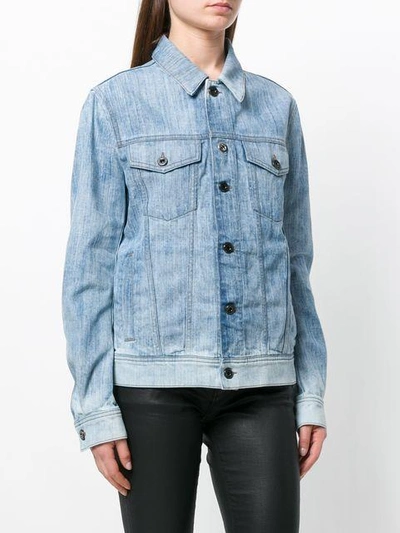 Shop Diesel Black Gold Woset Denim Jacket - Blue