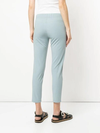 Shop Joseph Skinny Cropped Trousers - Blue