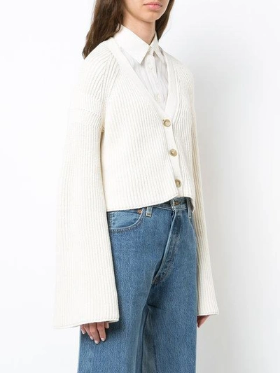 Shop Elizabeth And James Ribbed Wide Sleeve Sweater