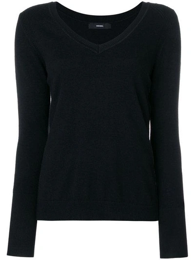 Shop Diesel M-fixit Jumper - Black