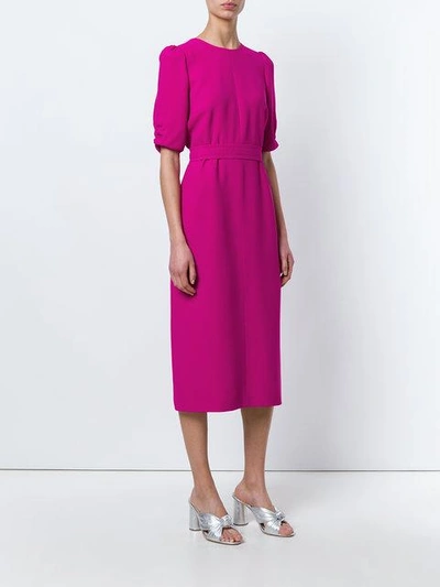 Shop N°21 Nº21 Open Back Dress - Pink & Purple