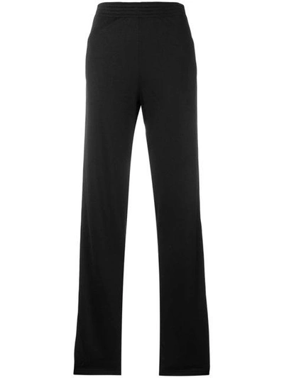 Givenchy Logo Trim Track Pants In Black