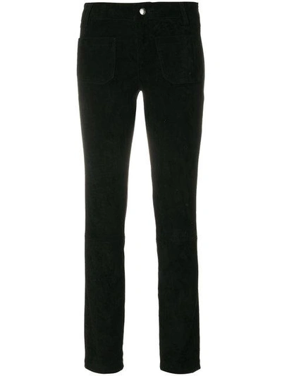 Shop The Seafarer Slim-fit Trousers In Black