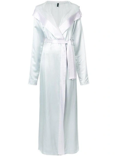 Shop Ben Taverniti Unravel Project Long Boxing Robe  In 0400/gry