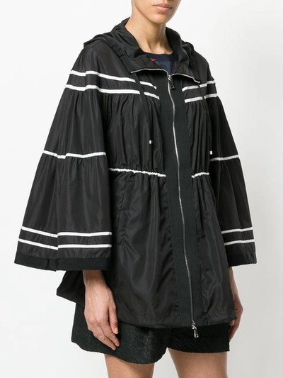 Shop Moncler Lazuli Coat - Black