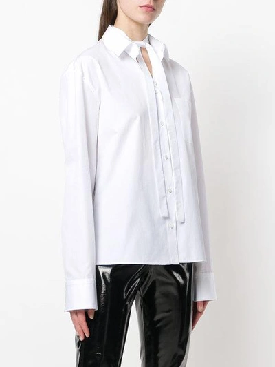 Shop Haider Ackermann Poplin Shirt - White