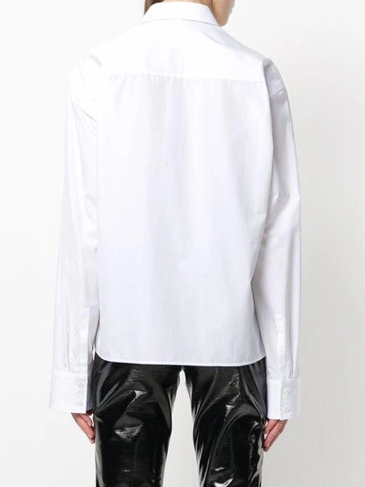 Shop Haider Ackermann Poplin Shirt - White