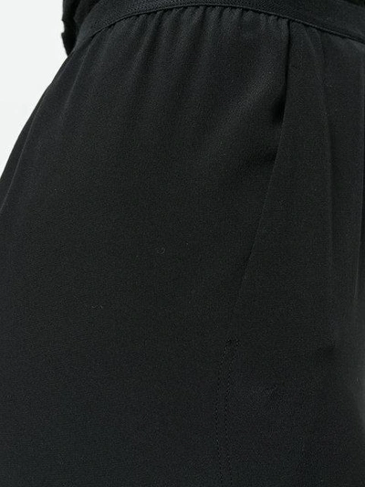 Shop Rick Owens Back Slit Maxi Skirt In Black