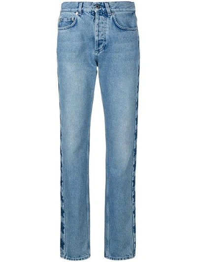 Shop Givenchy Slouchy Star Print Jeans